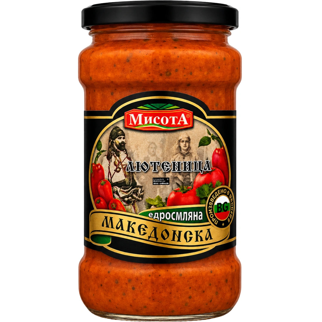 Misota - Lütenitza Makedonische Art Gemüsepaste 310g