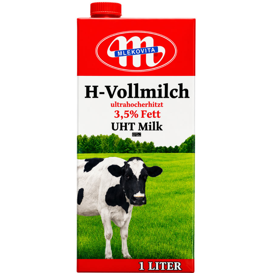 Mlekovita - H-Vollmilch 3,5 % Fett 1L