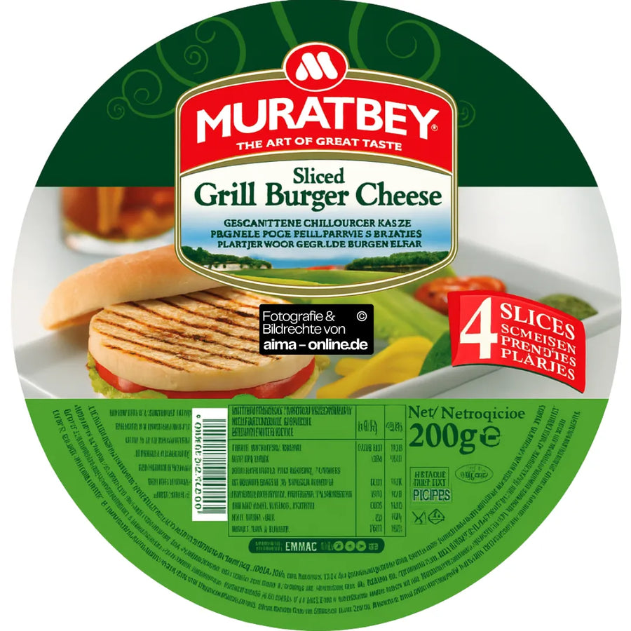 Muratbey - Geschnittene Grill Burger Käse 200g