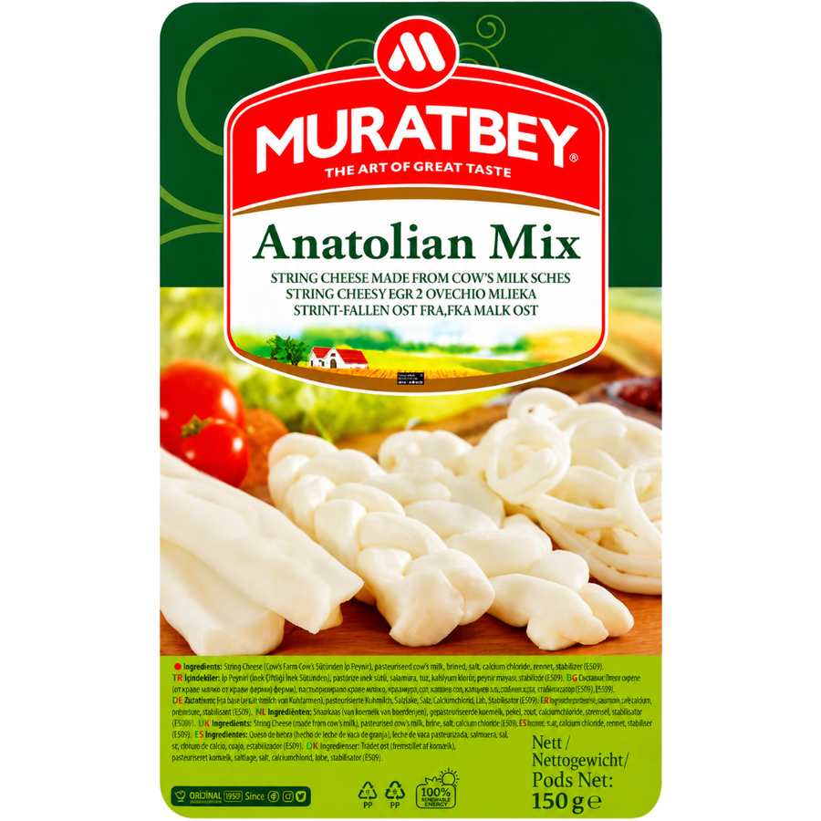 Muratbey - Anatolian Mix, Pasta Filata Käse 3 Arten 150g