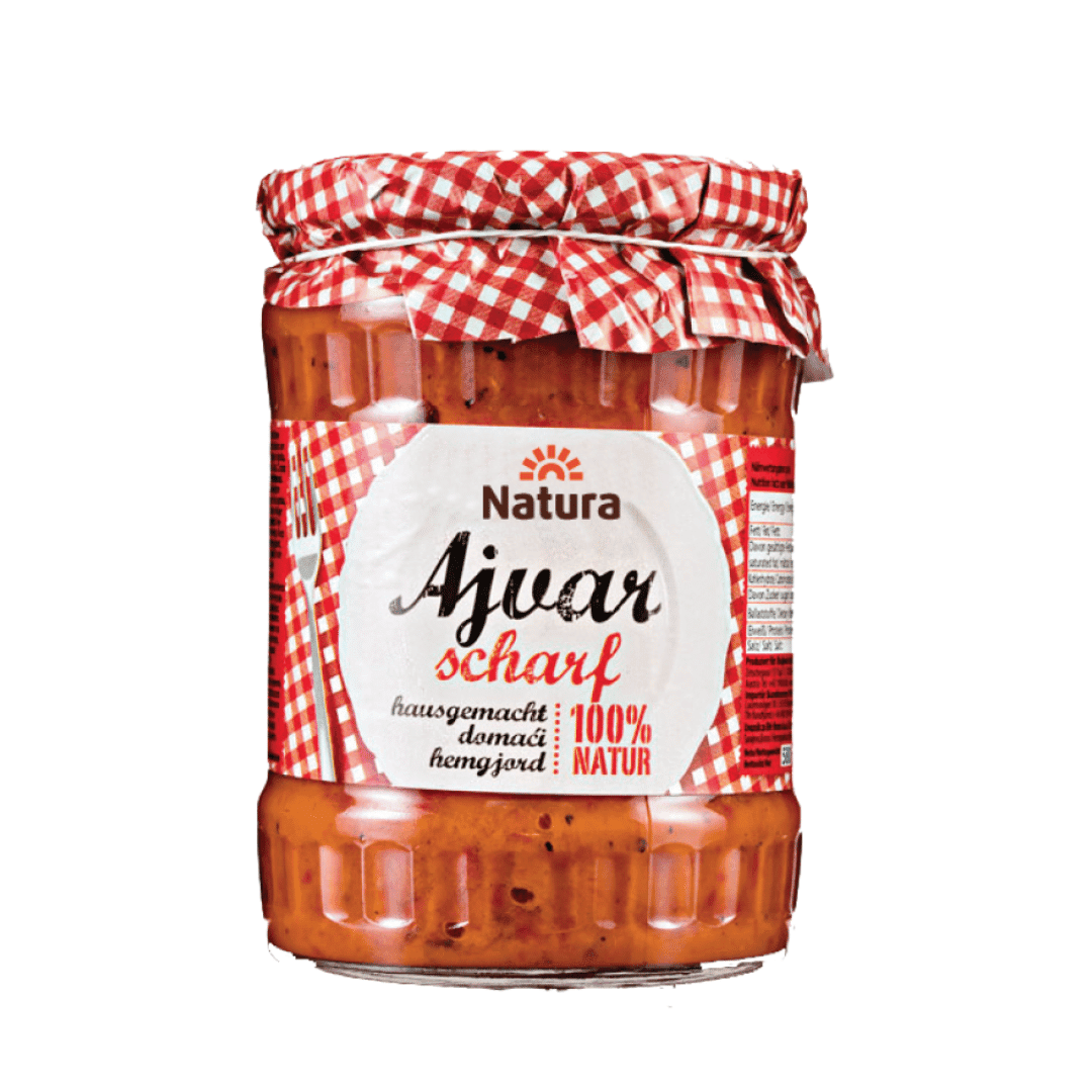 Natura Ajvar scharf 540g