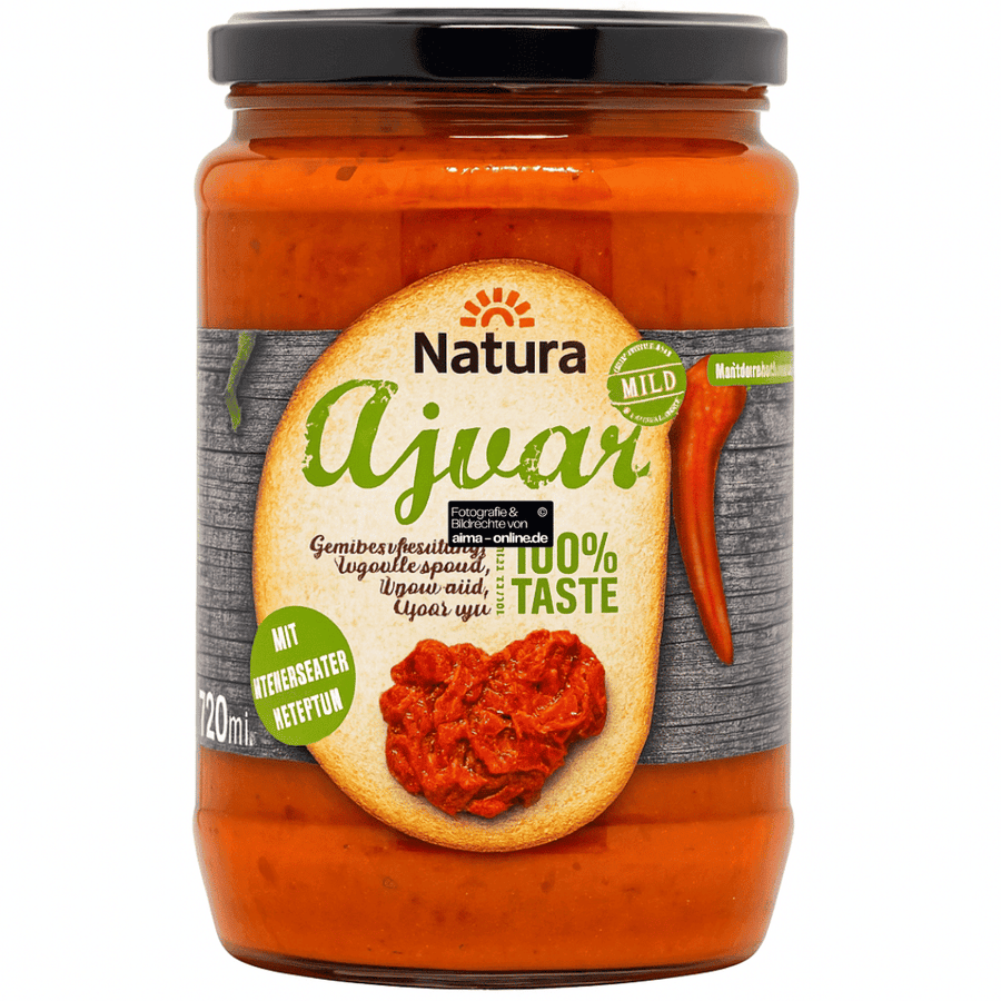 Ajvar in Mild von Natura