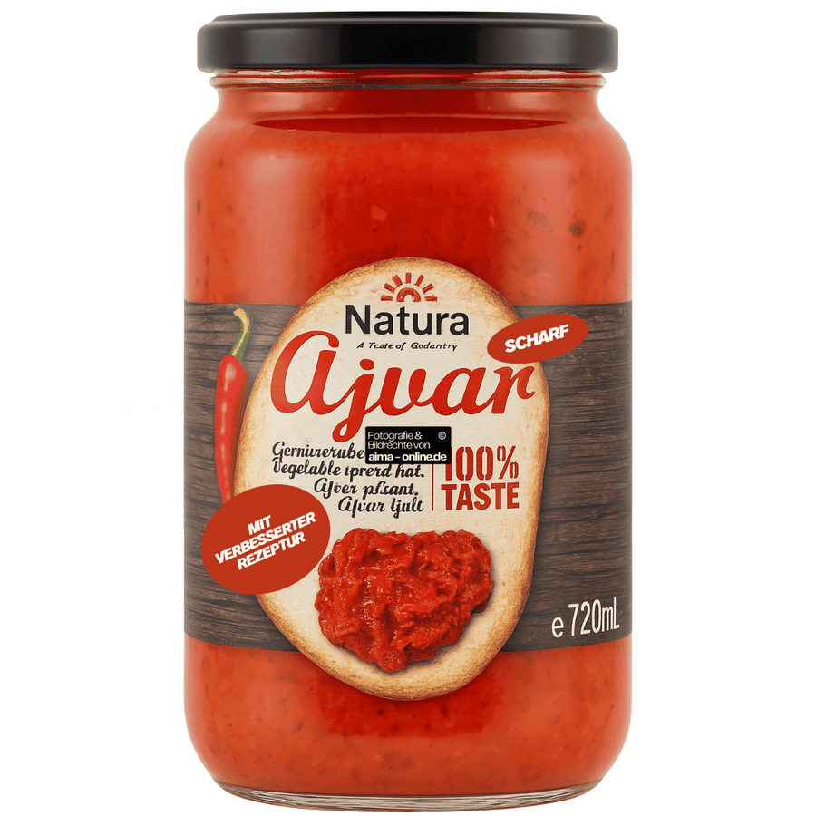 Ajvar in Scharf von Natura
