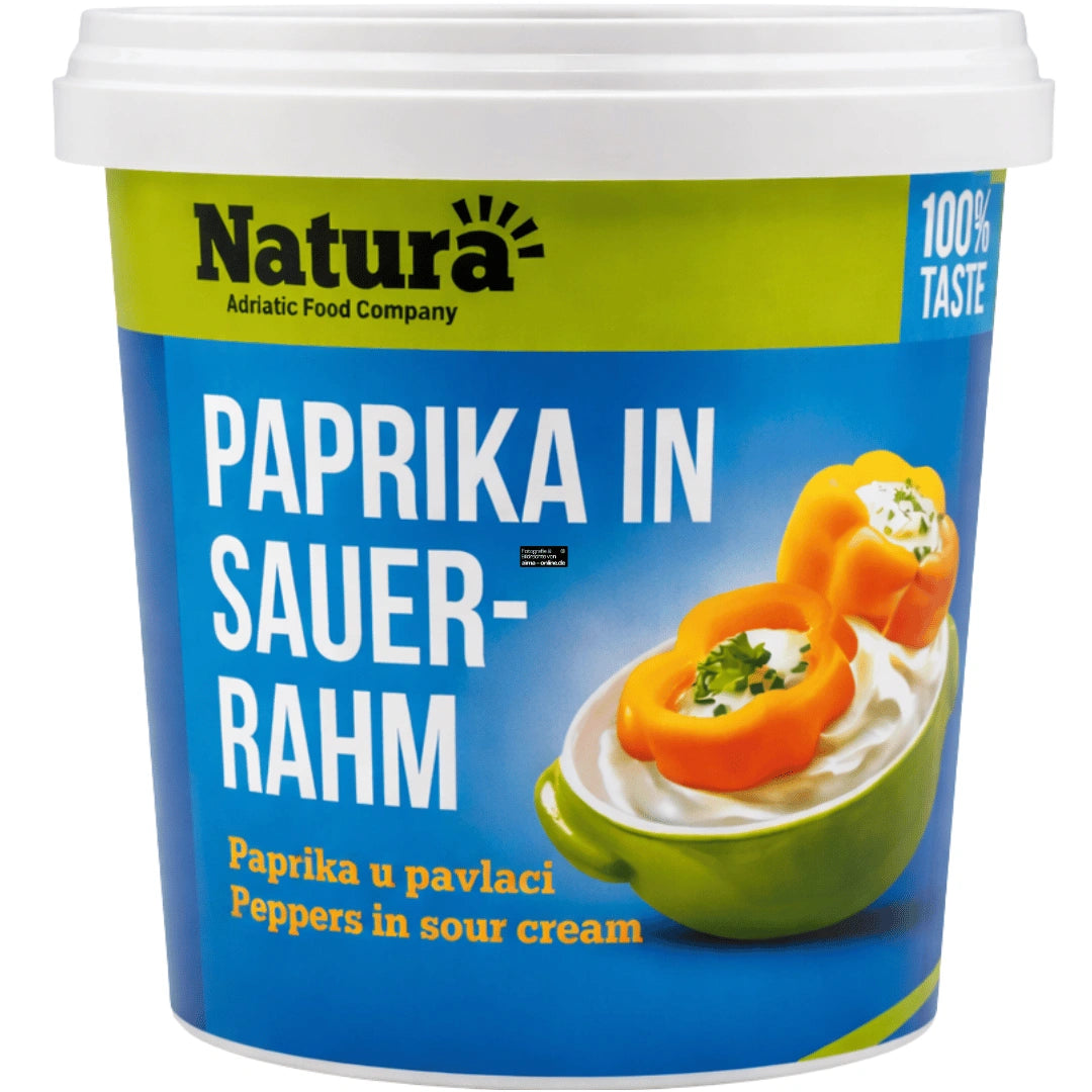Natura - Paprika in Sauerrahm 700g