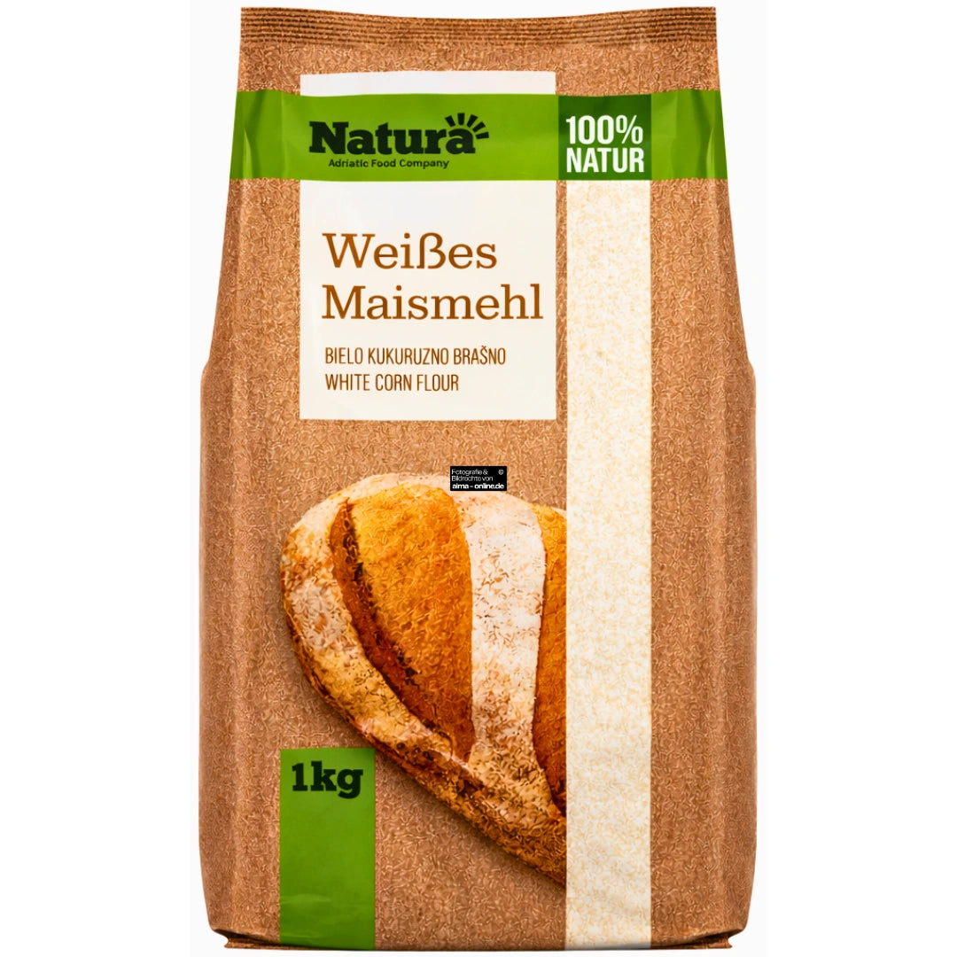 Natura - Weißes Maismehl 1000g