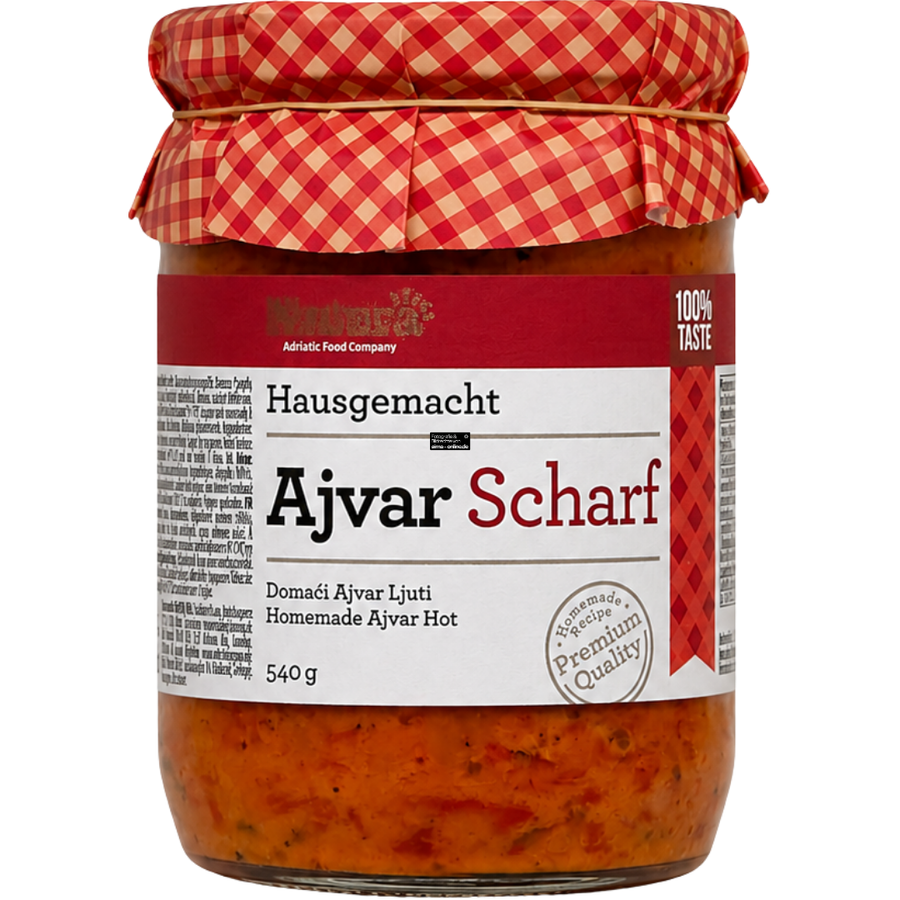 Natura - Ajvar in scharf 540g