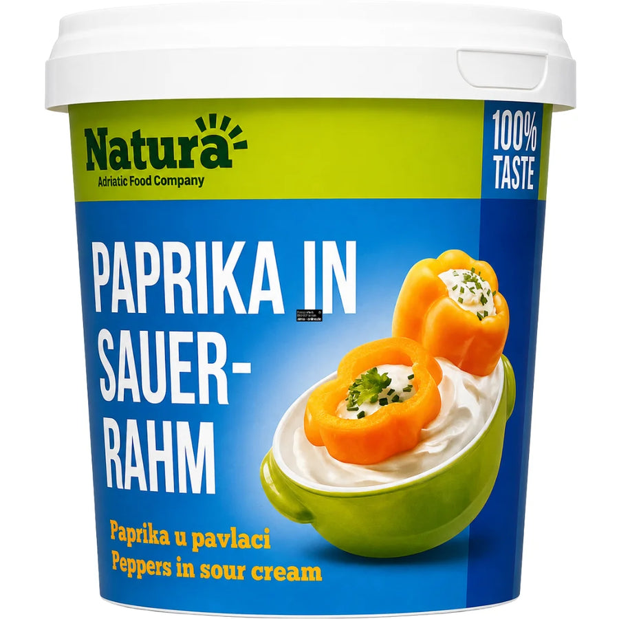 Natura - Paprika in Sauerrahm 700g