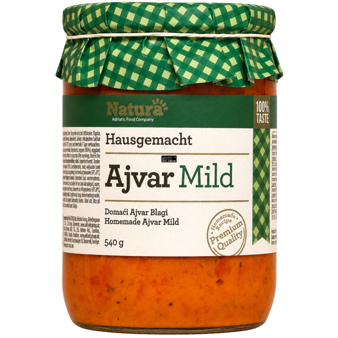Natura Ajvar mild 540g