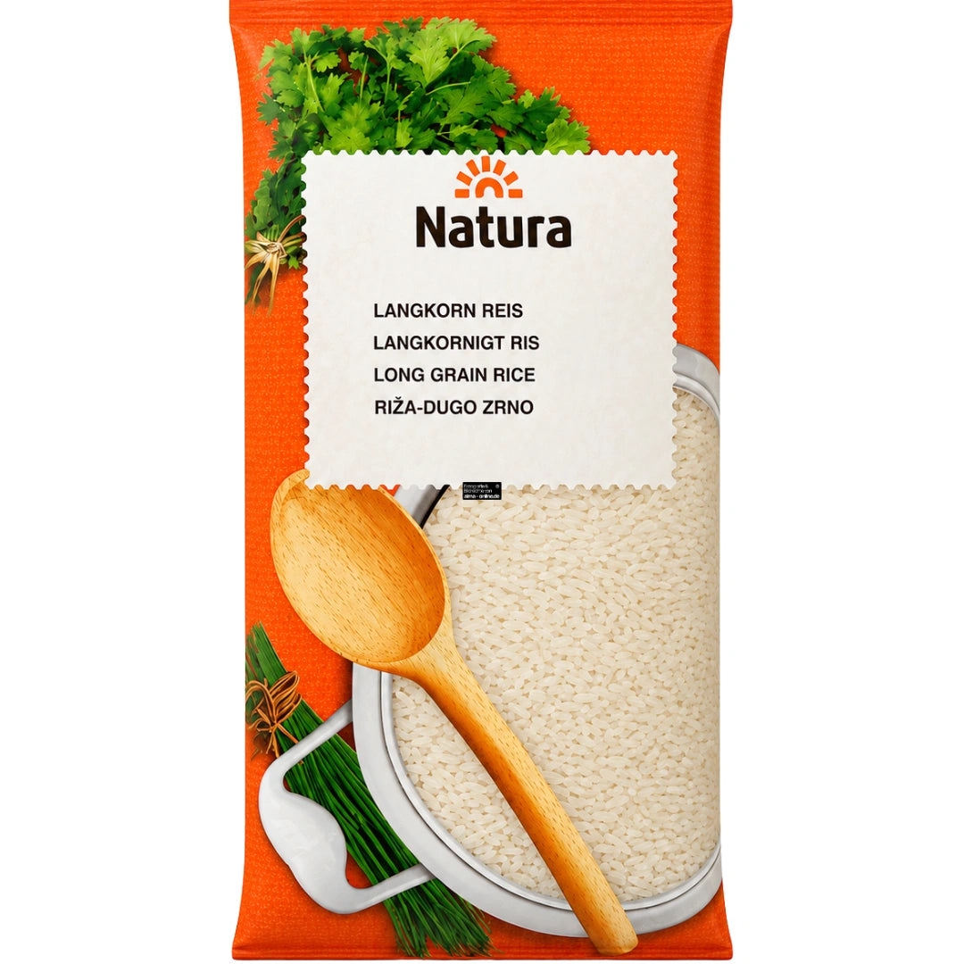 Natura Langkorn Reis 900g