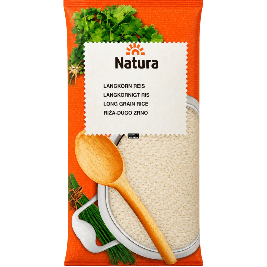 Natura Langkorn Reis 900g