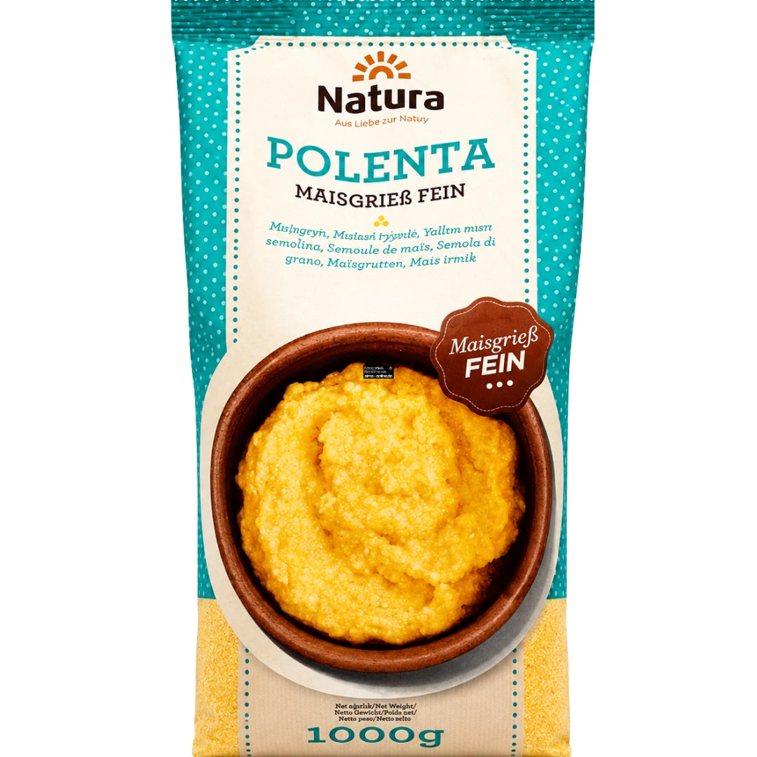 
Natura Polenta Maisgrieß fein 1000g