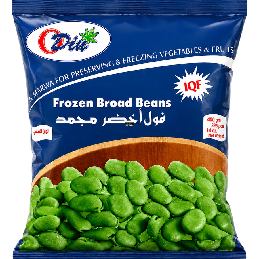 Odin Frozen Broad Beans - Gefrorene Saubohnen 400g