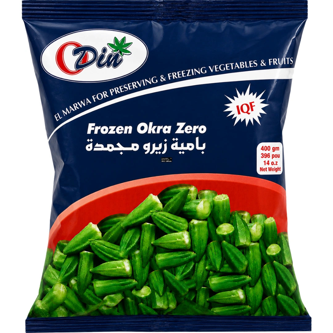 Odin Frozen Okra Zero - Gefrorene Okraschoten 400g