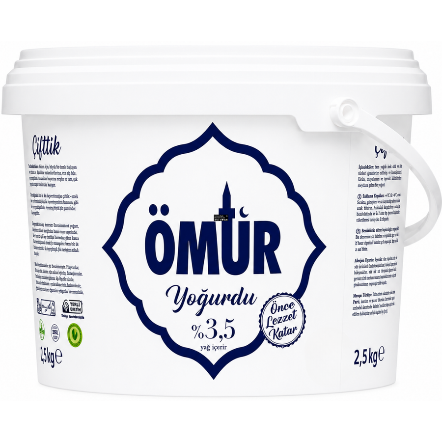 Ömür Joghurt 2,5kg 3,5% Fett