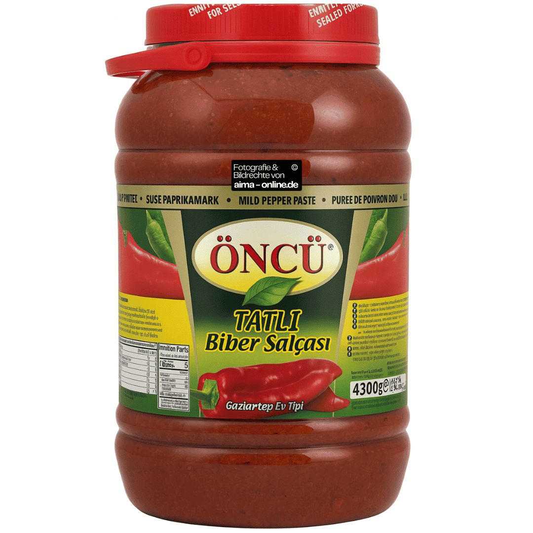 Öncü - Paprikamark in Mild, Biber Salcasi Tatli 4300g