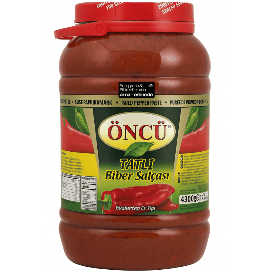 Öncü - Paprikamark in Mild, Biber Salcasi Tatli 4300g