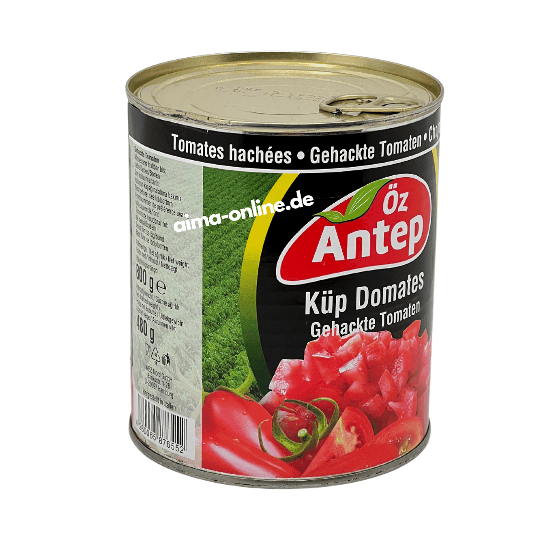 Öz Antep Küp Domates - doğranmış domates 480gr