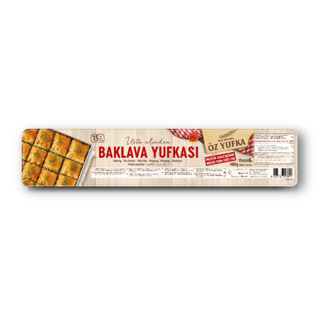 Öz Yufka Filo Hamur Baklava Yufkası 480gr