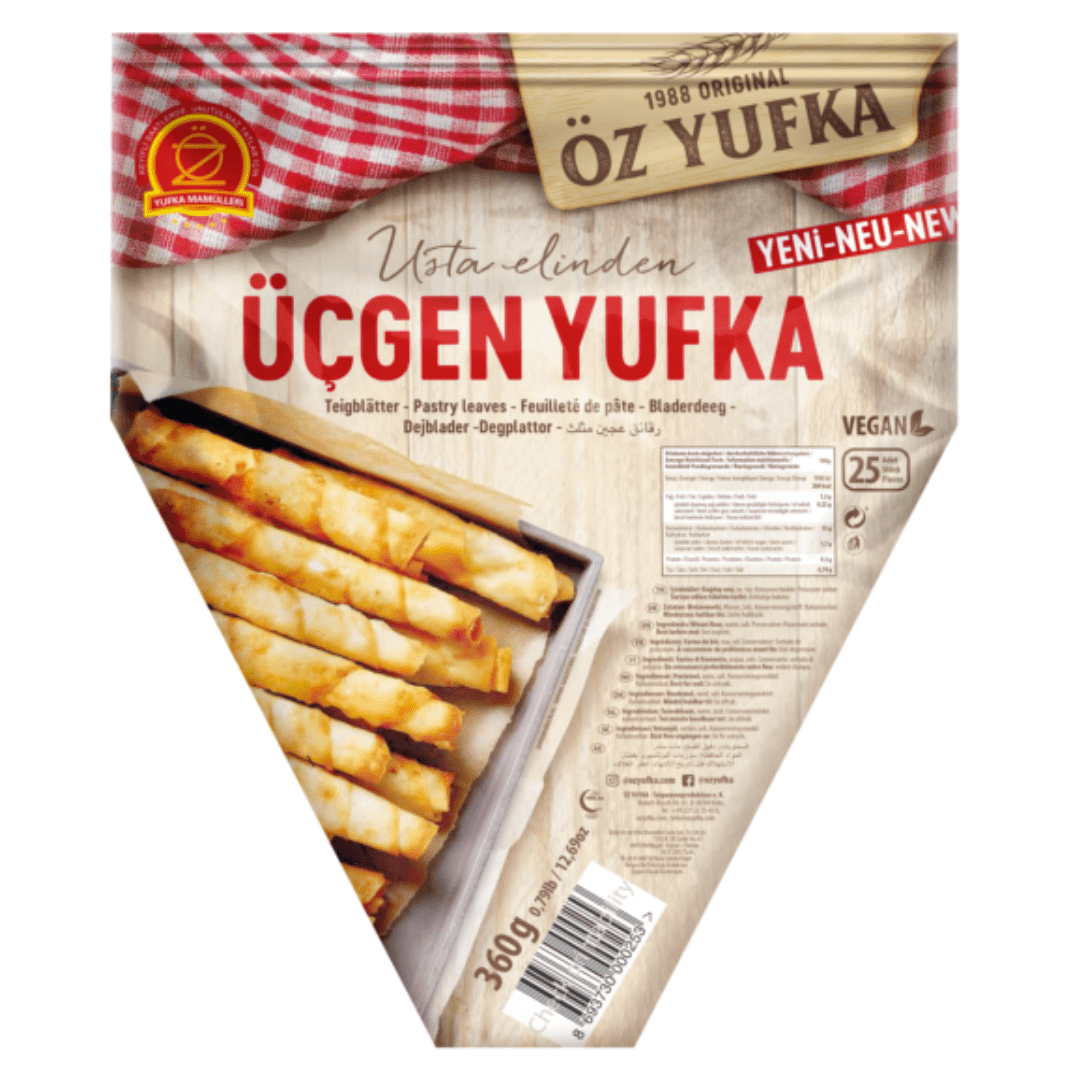 Öz Yufka yufkalar üçgen 360gr