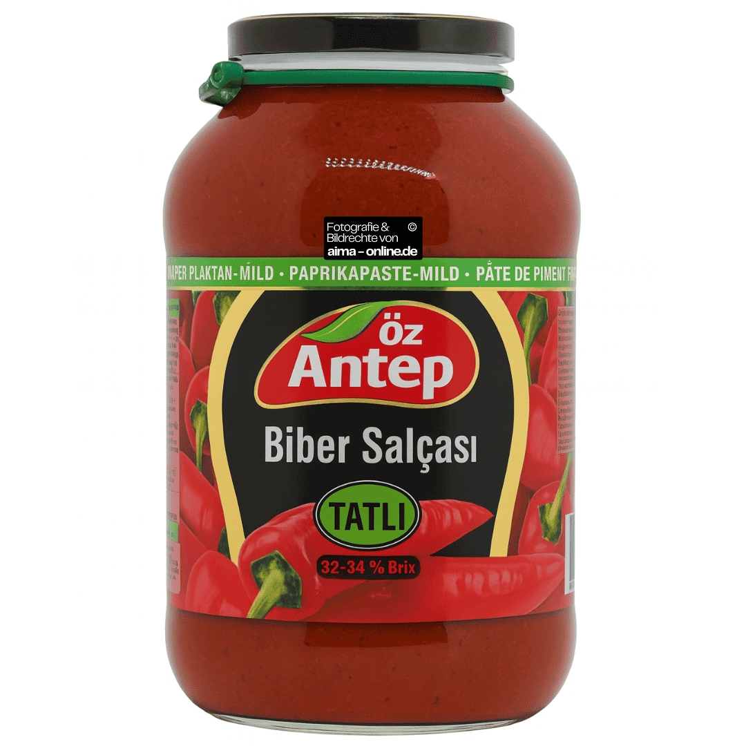 Öz Antep - Paprikamark in Mild, Biber Salcasi Tatli 4300g