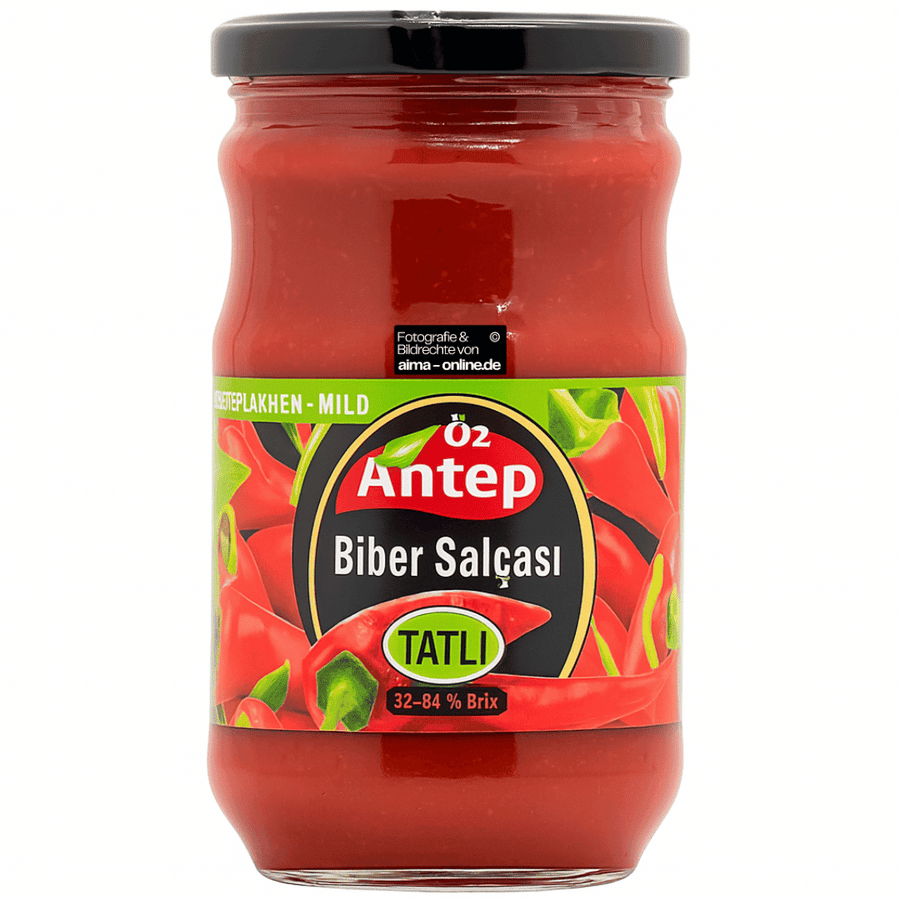 Öz Antep - Paprikamark in Mild, Biber Salcasi Tatli 650g