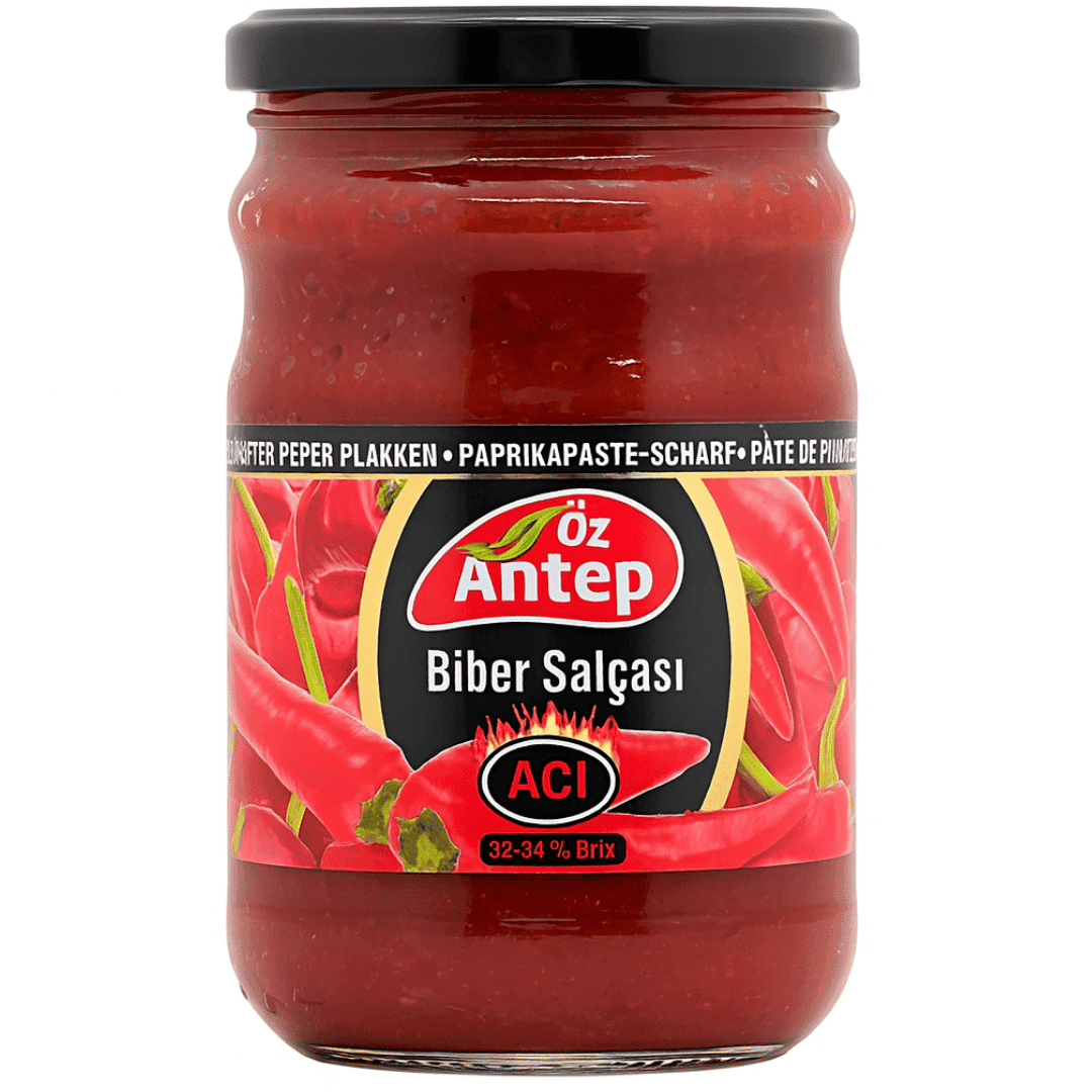 Öz Antep - Paprikapaste in Scharf, Biber Salcasi Aci 650g