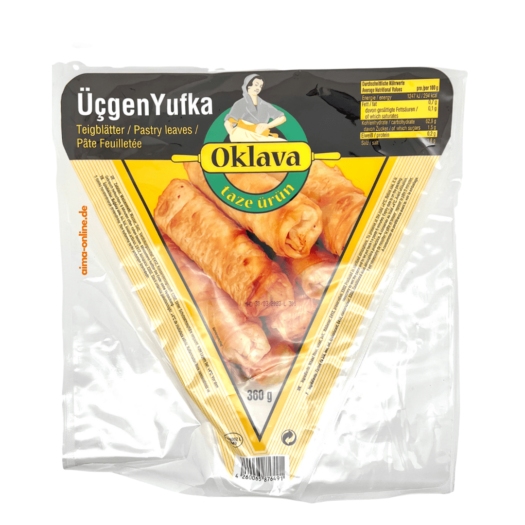 Oklava Üçgen Yufka yufkaları 360gr