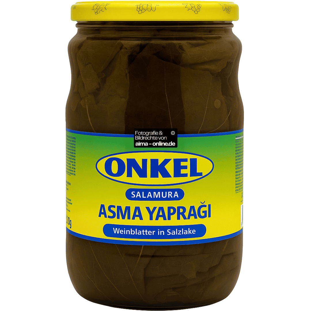 Onkel - Weinblätter in Salzlake, Salamura Asma Yapragi 1500g