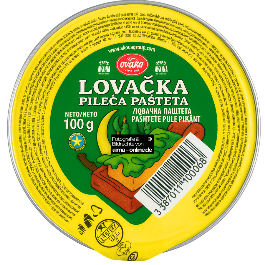 Ovako - Jäger-Hähnchenbrotaufstrich 100g