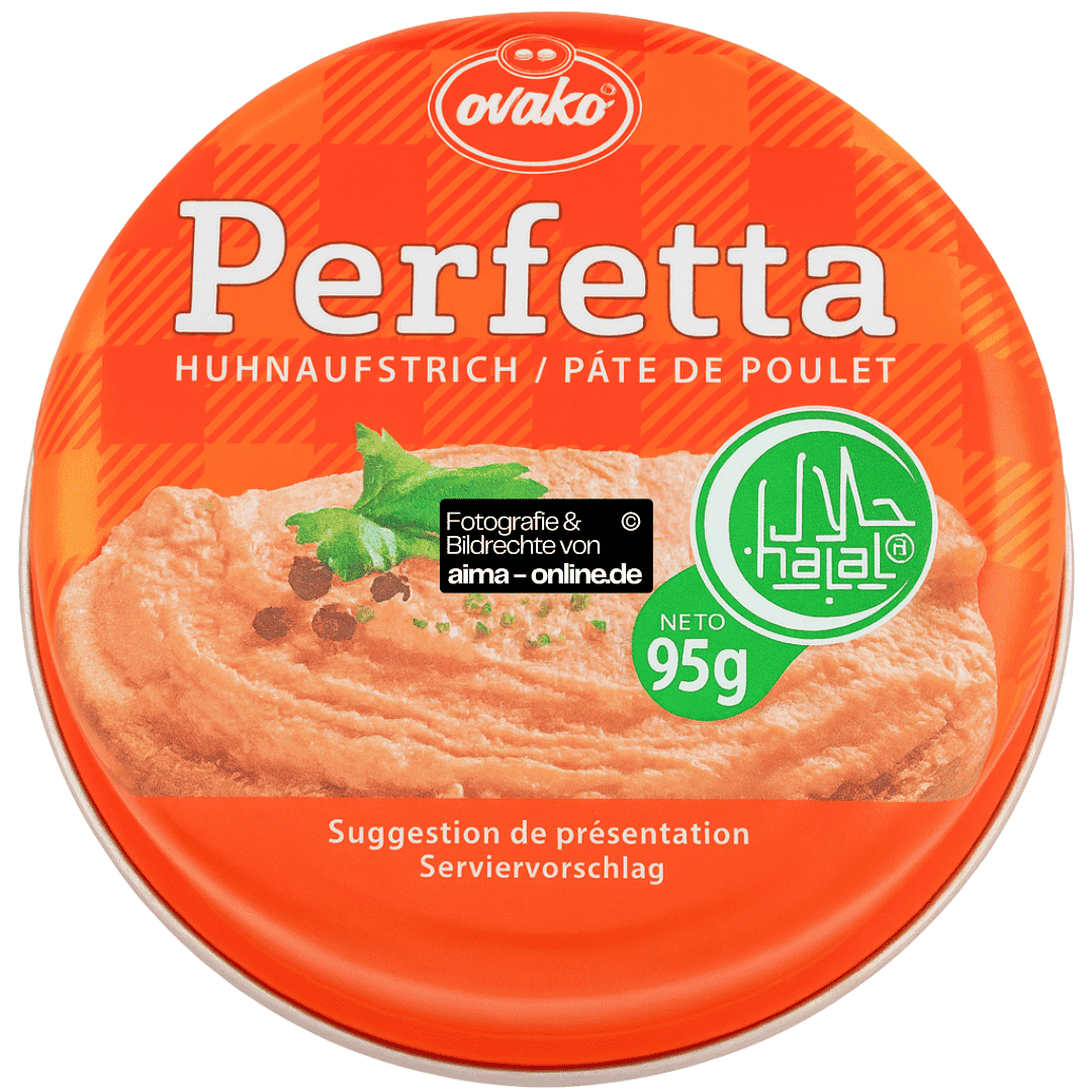 Ovako - Perfetta Huhnaufstrich Klassik Halal 95g