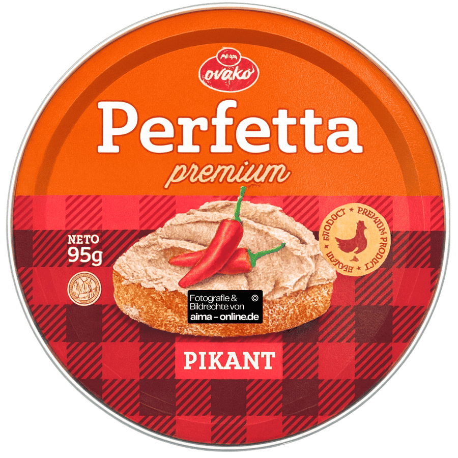 Ovako - Perfetta Huhnaufstrich Pikant Halal 95g