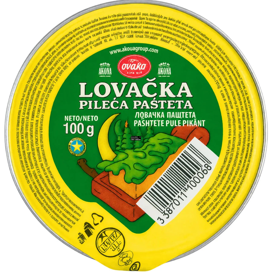 Ovako - Jäger-Hähnchenbrotaufstrich 100g