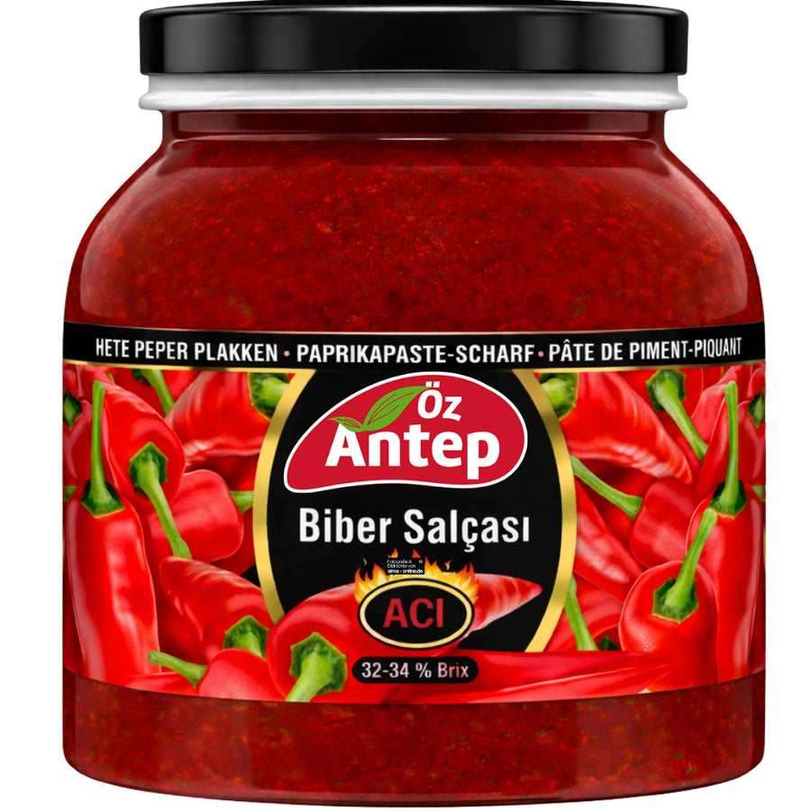 Öz Antep - Paprikamark in Scharf, Biber Salcasi Aci 1650g
