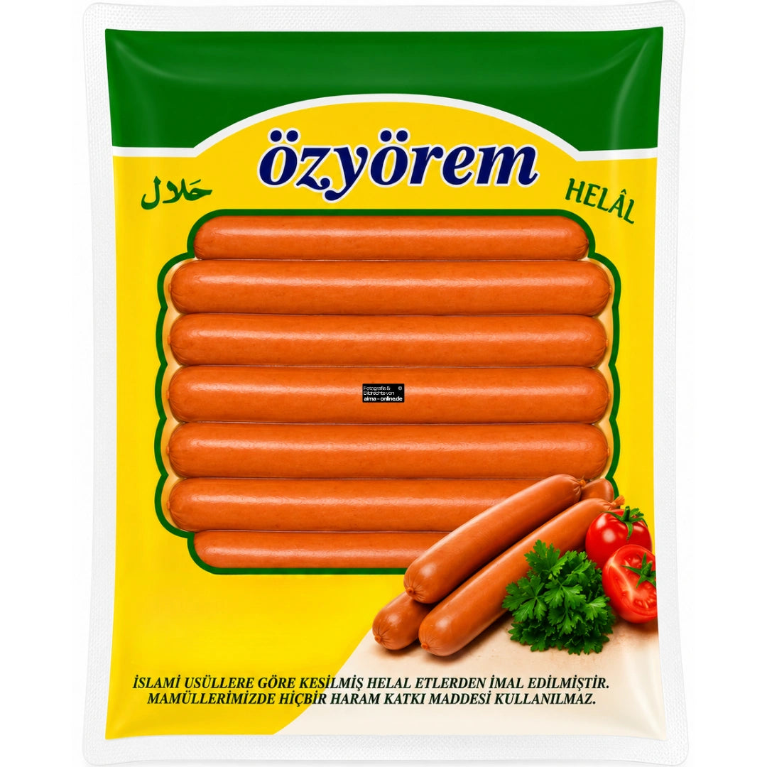 Özyörem - Geflügel-Knackwurst mit Rindfleisch (Sade Sosis) 1000g