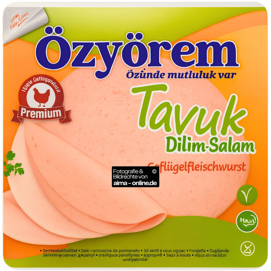 Özyörem - Geflügelfleischwurst, Tavuk Dilim Salam 200g