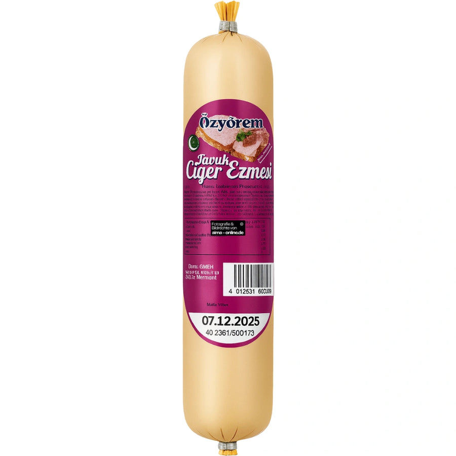 Özyörem - Hähnchenleberwurst, Tavuk Ciger Ezmesi 200g