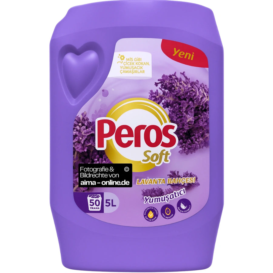 Peros Soft - Weichspüler mit Lavendel, Lavanta Bahcesi Yumusatici 5L