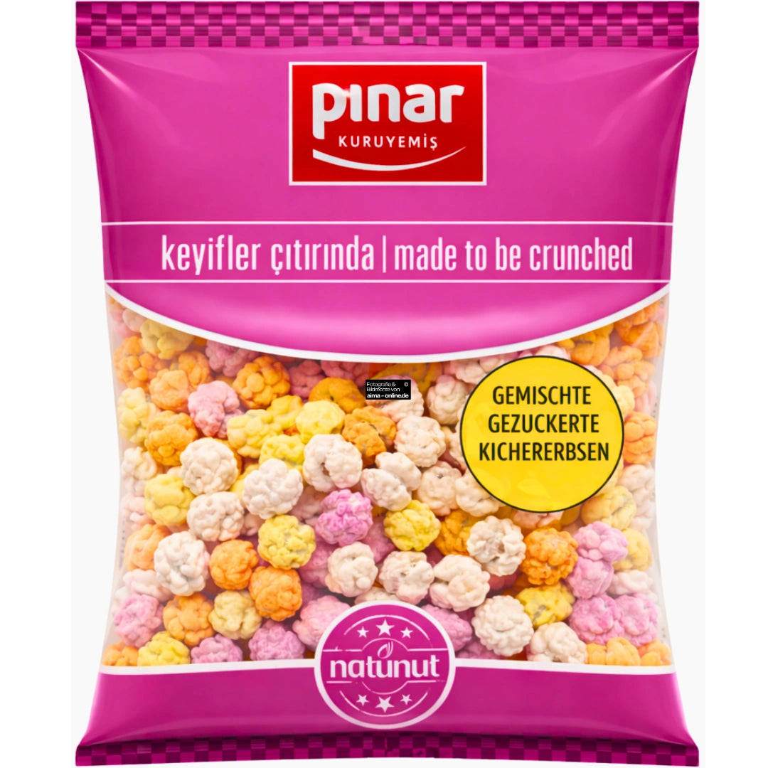 Pinar Kuruyemis - Gemischte gezuckerte Kichererbsen 175g