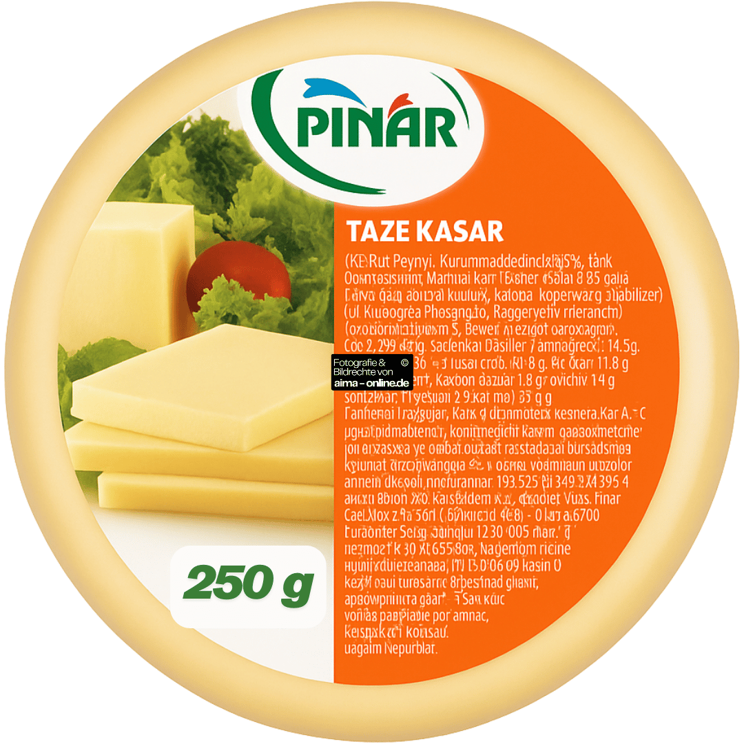 Pinar - Halbfester Schnittkäse (Kashkaval), Taze Kasar Peyniri 250g