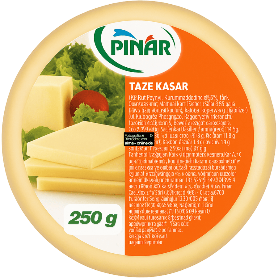 Pinar - Halbfester Schnittkäse (Kashkaval), Taze Kasar Peyniri 250g