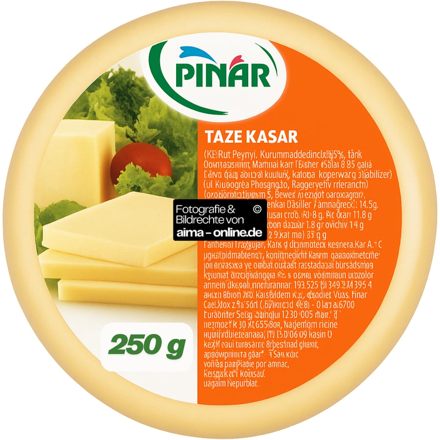 Pinar - Halbfester Schnittkäse (Kashkaval), Taze Kasar Peyniri 250g