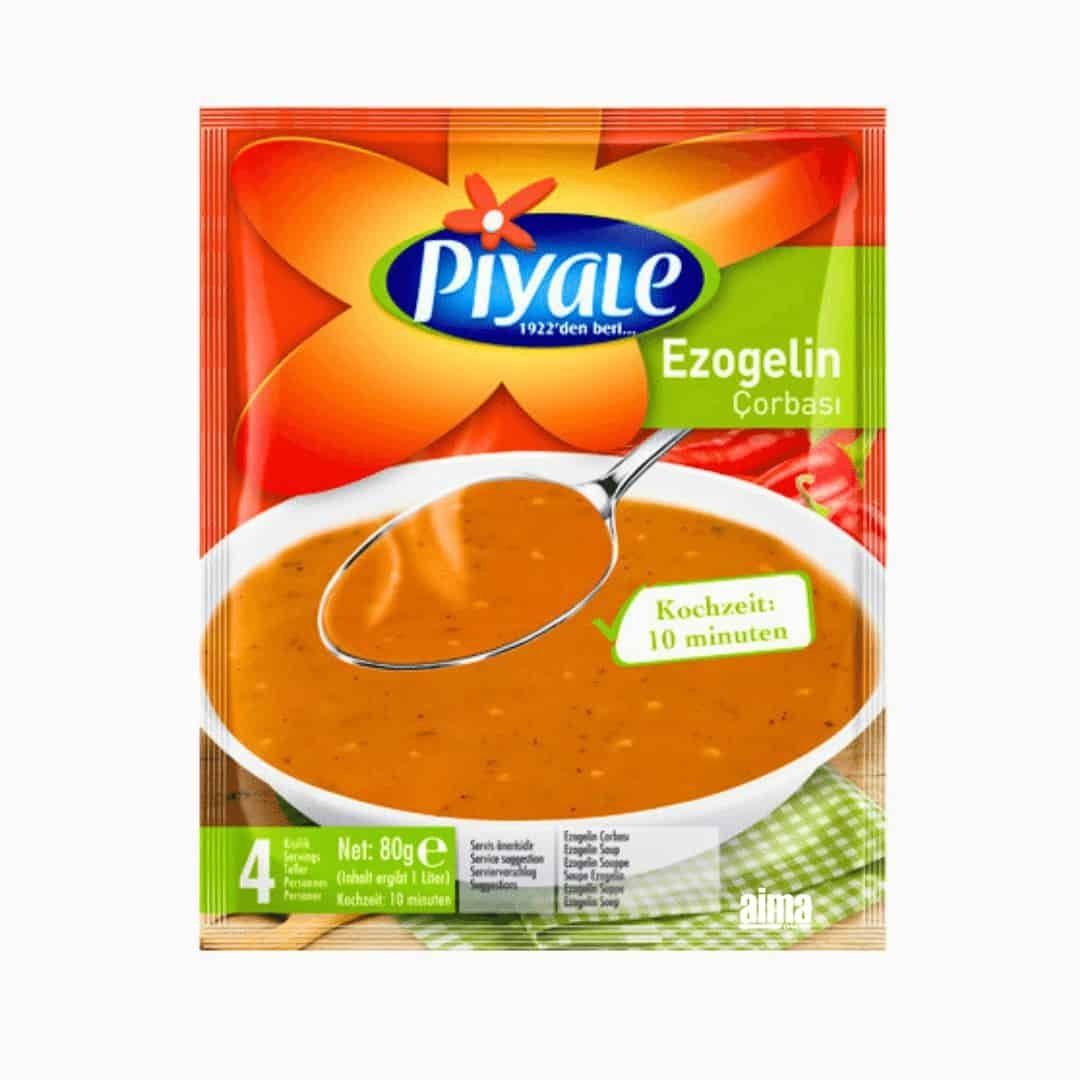 Piyale Ezogelin Çorbası - pirinçli mercimek çorbası 80gr