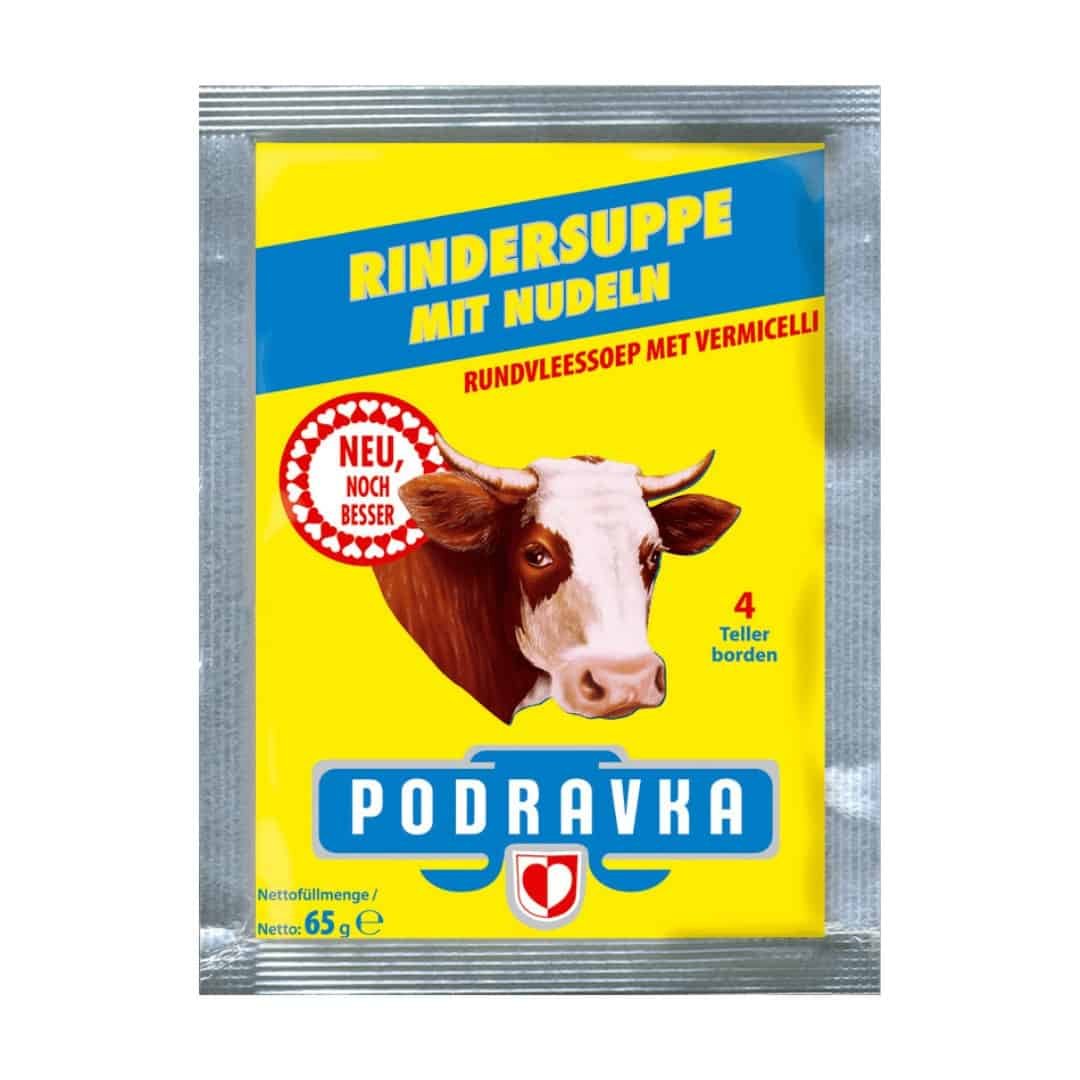 Podravka - Rindersuppe mit Nudeln 65g