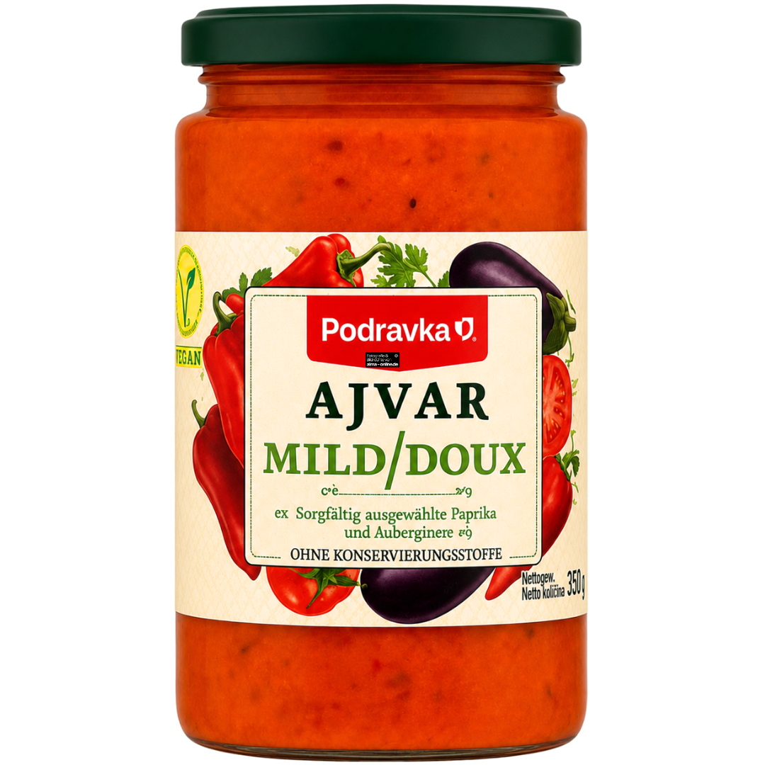 Podravka - Ajvar mild 350g