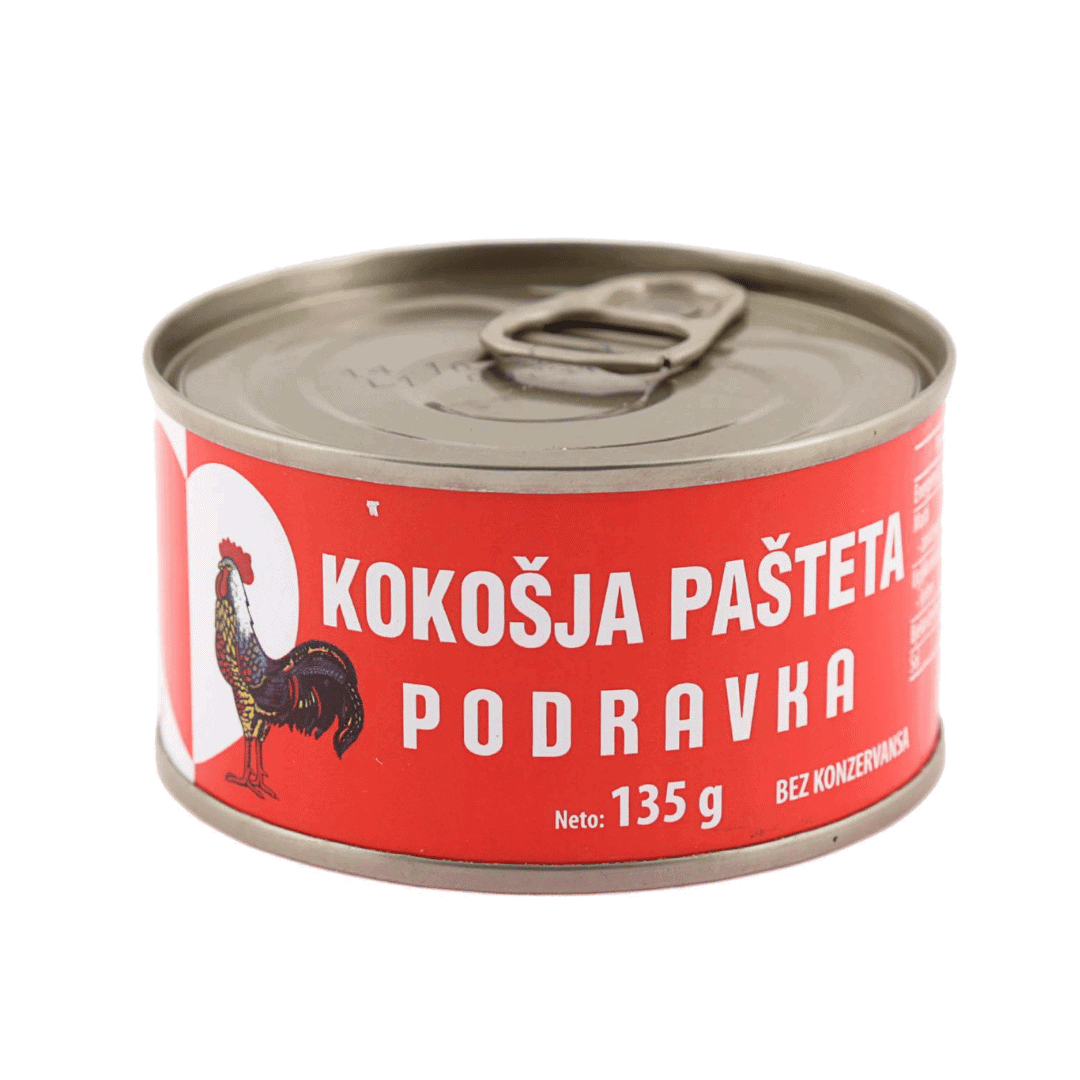 Podravska Kokosja Pasteta - Hühnerfleischaufstrich 135g