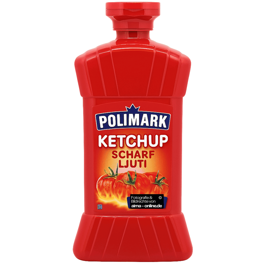 Polimark - Ketchup Scharf 500g