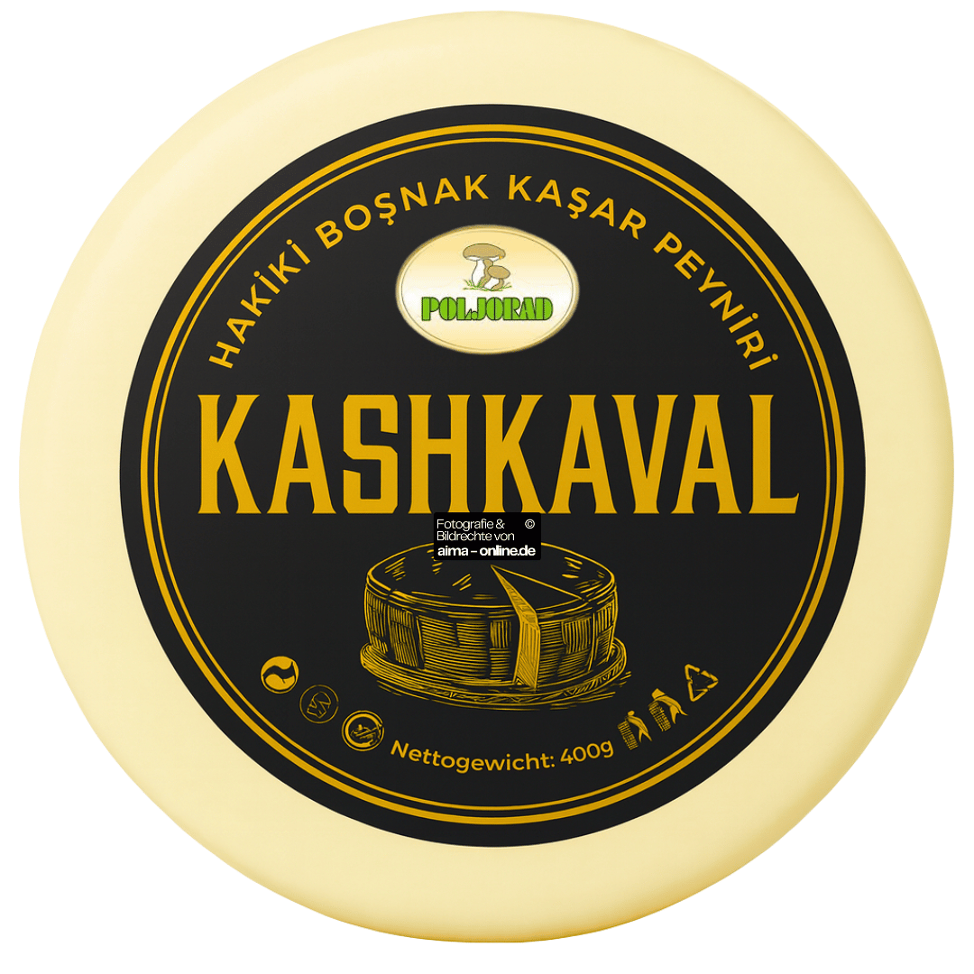 Poljorad - Original Bosnischer Kashkaval, Hakiki Bosnak Kasar Peyniri 400g