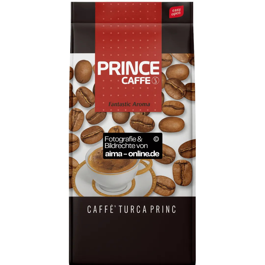 Prince Caffe - Gerösteter und Gemahlener Kaffee 500g