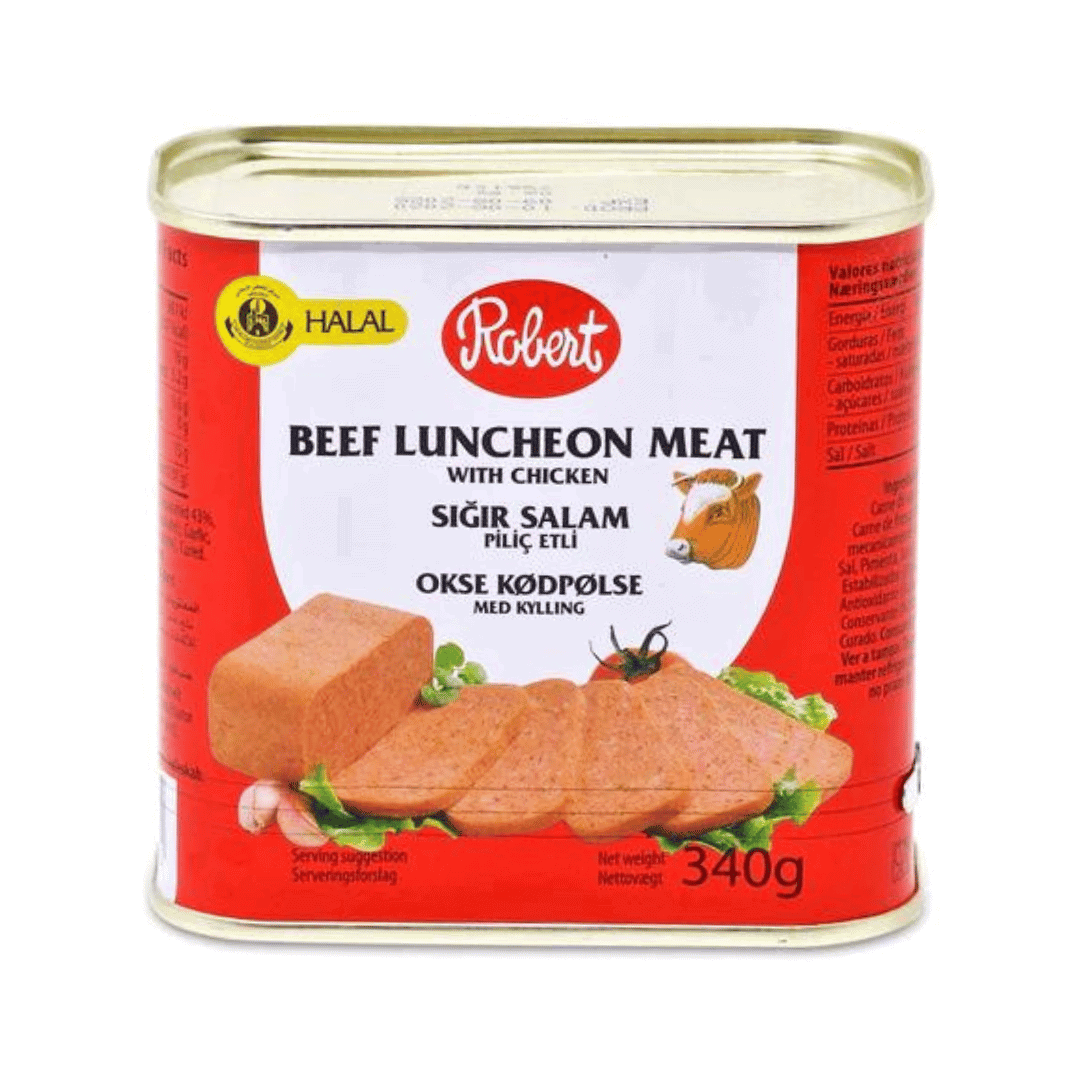 Robert Beef Luncheon Meat with Chicken – Sigir Salam 340g