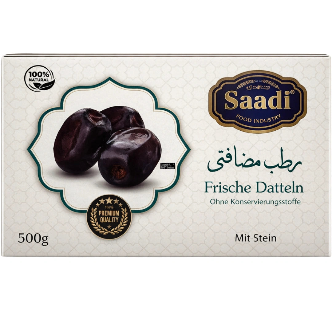 Saadi - Frische Datteln mit Stein 500g